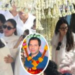 संजय कपूर के अंतिम संस्कार में रो पड़ा बेटा कियान, मां करिश्मा और मौसी करीना ने दी सांत्वना, भावुक वीडियो वायरल