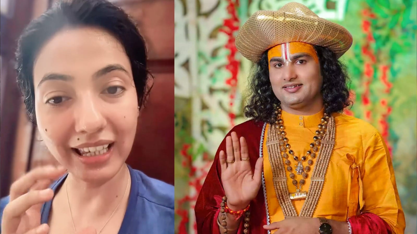 दिशा पाटनी की बहन खुशबू, अनिरुद्धाचार्य पर भड़कीं, गुस्से में कह दी ये बात