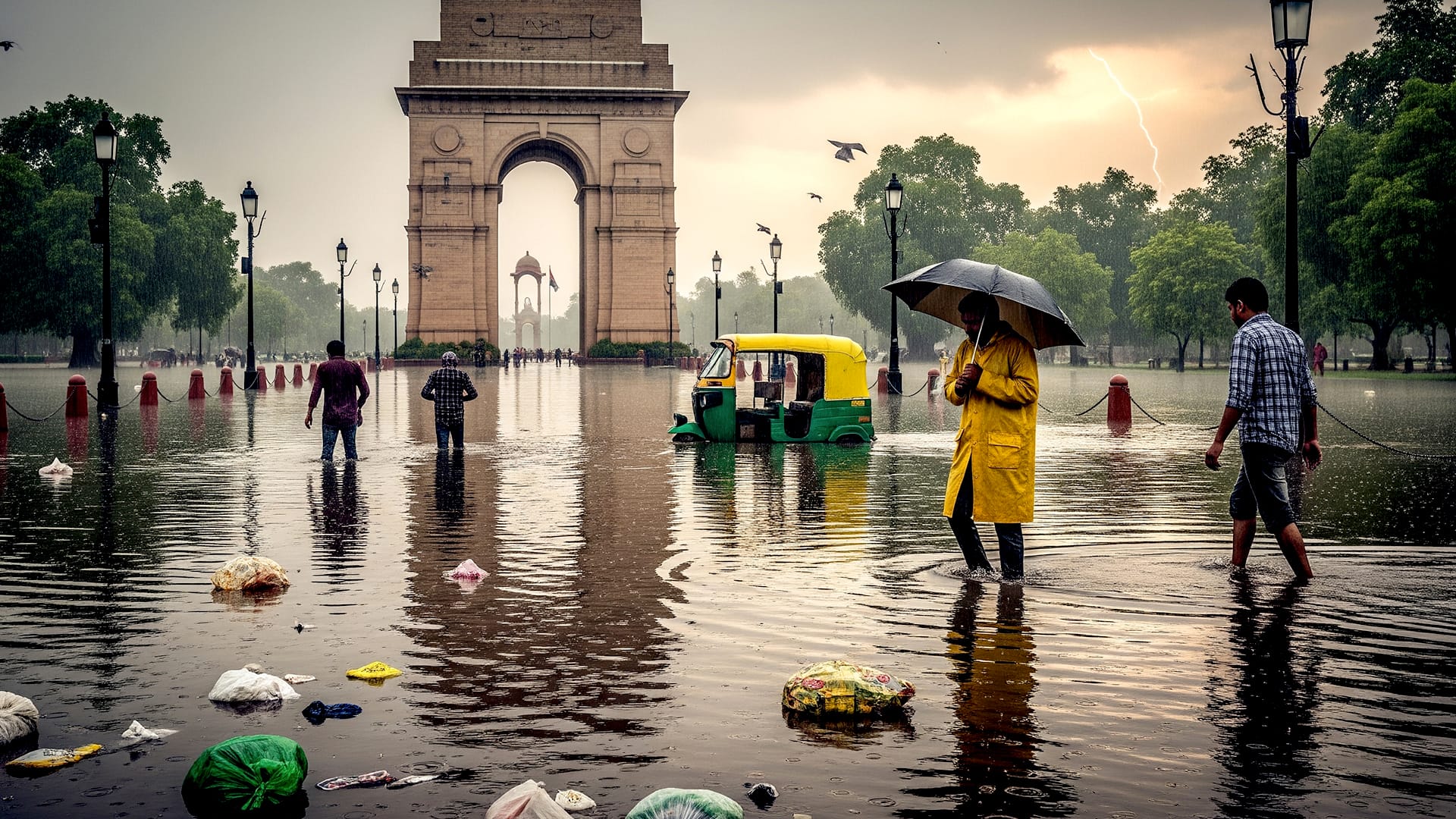 दिल्ली में बाढ़ का खतरा! हथिनीकुंड बैराज से यमुना में छोड़ा गया लाखों क्यूसेक पानी, बड़े इलाके में अलर्ट