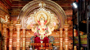 गणेश चतुर्थी से पहले लालबाग के राजा की पहली झलक आई सामने, आप भी करें दर्शन
