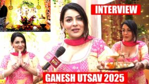 big boss ex contestant yamini malhotra celebrated ganesh chaturthi in pressnewstv office 2