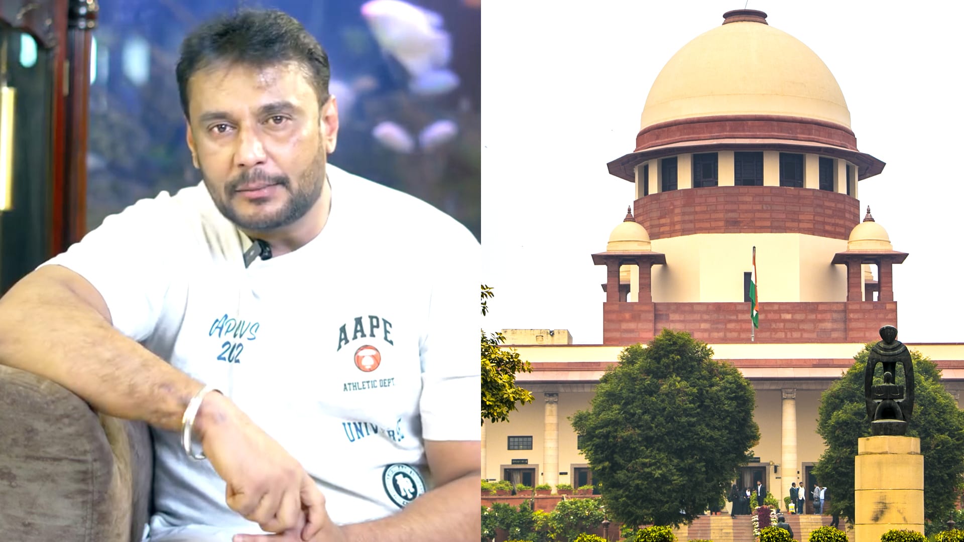 Renukaswamy murder case: सुप्रीम कोर्ट ने कन्नड़ स्टार दर्शन थूगुदीप को दिया जोरदार झटका! रेनुकास्वामी हत्याकांड में जमानत रद्द