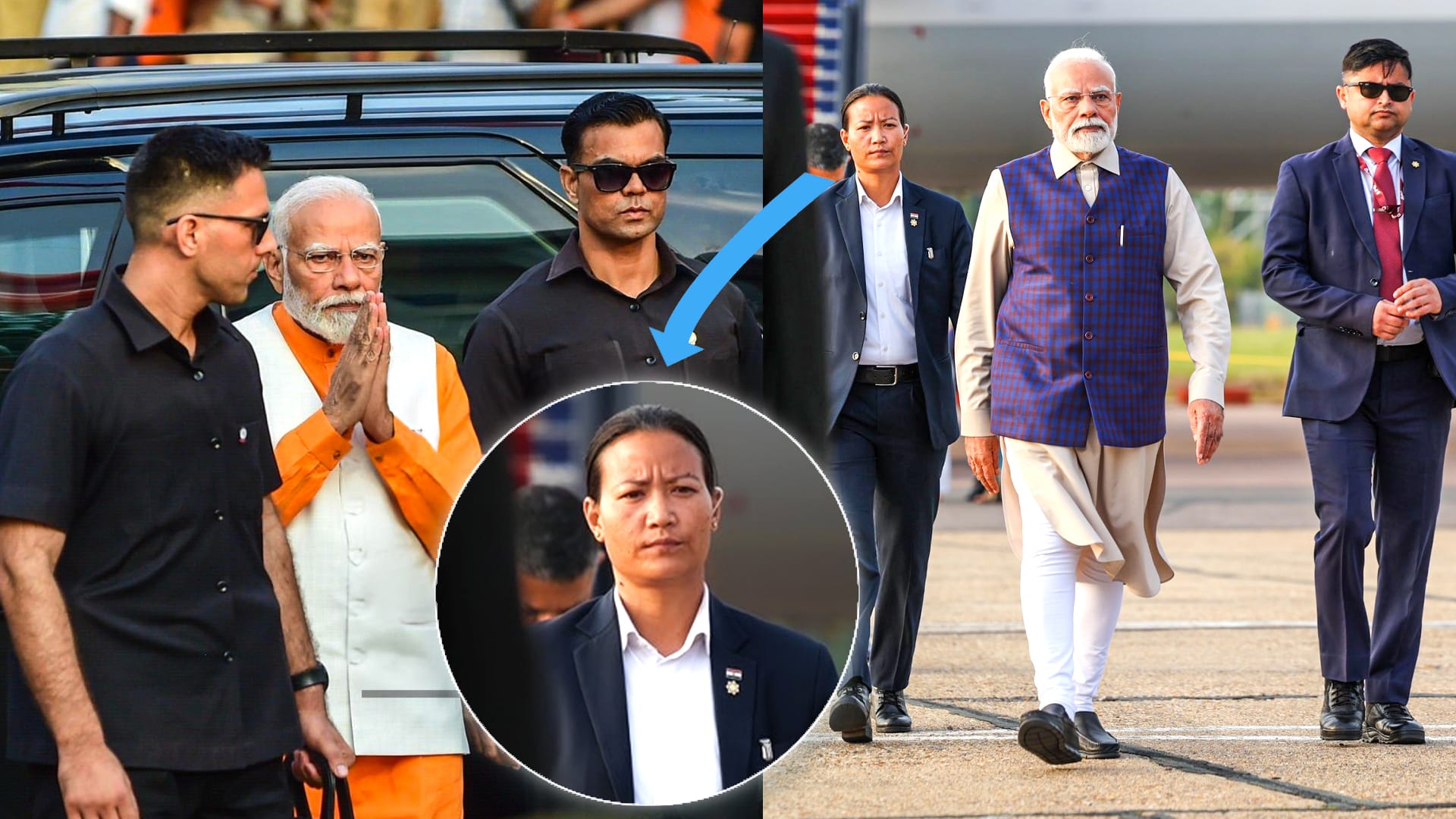 PM मोदी की सुरक्षा में तैनात पहली महिला SPG अफसर, जानें कौन हैं अदासो कपेसा?