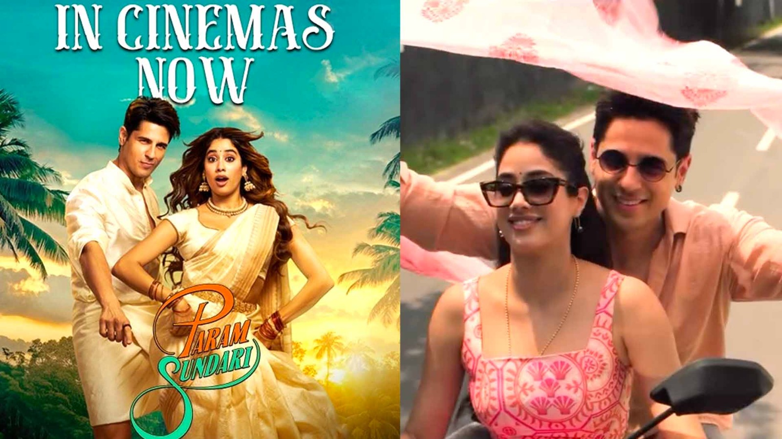 Param Sundari Movie Review: परम सुंदरी रिव्यू: सिद्धार्थ–जान्हवी की जोड़ी ने मचाया धमाल, पहले दिन 10 करोड़ की कमाई का अनुमान