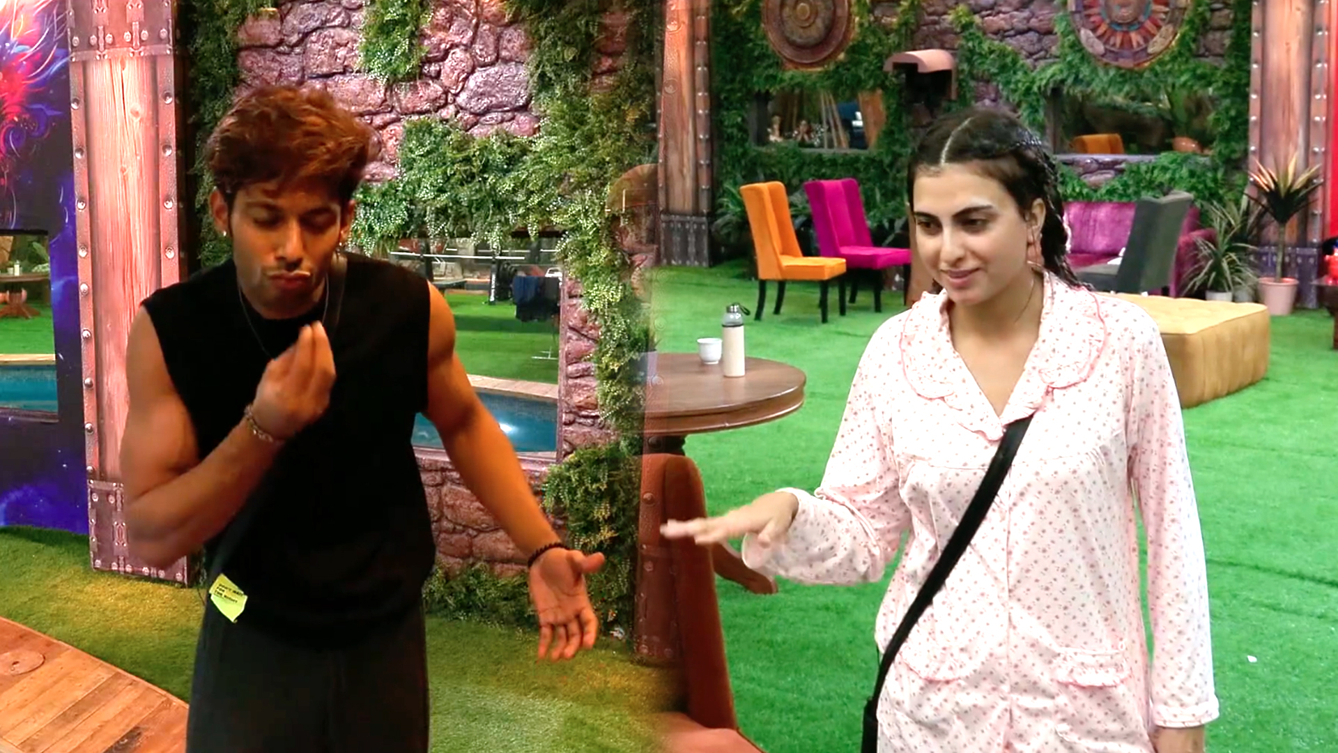 Bigg Boss 19: बिग-बॉस के घर में हो रहा फरहाना और बशीर के बीच प्यार…! फरहाना की तारीफों के पुल बांधते दिखे बशीर…