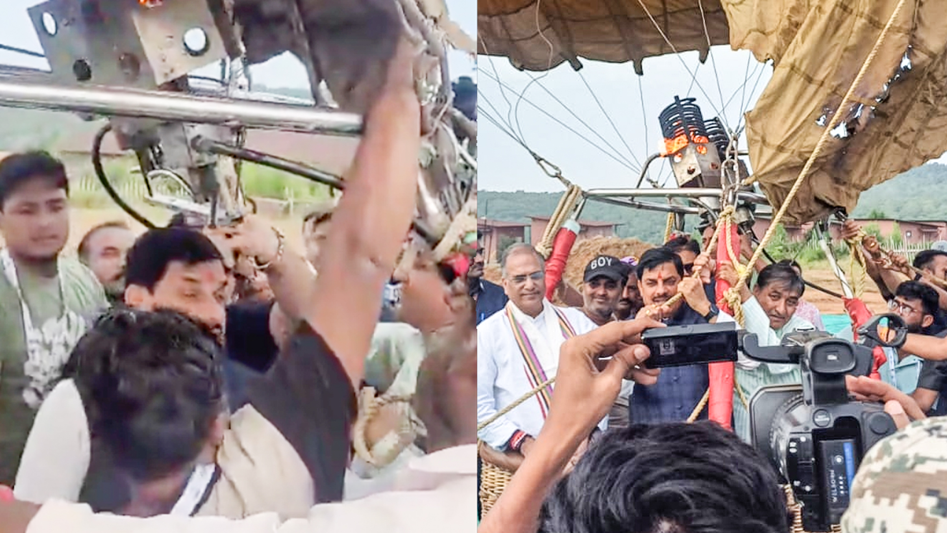 Breaking News: एमपी के सीएम मोहन यादव के हॉट एयर बैलून में लगी अचानक आग, बाल-बाल बचे