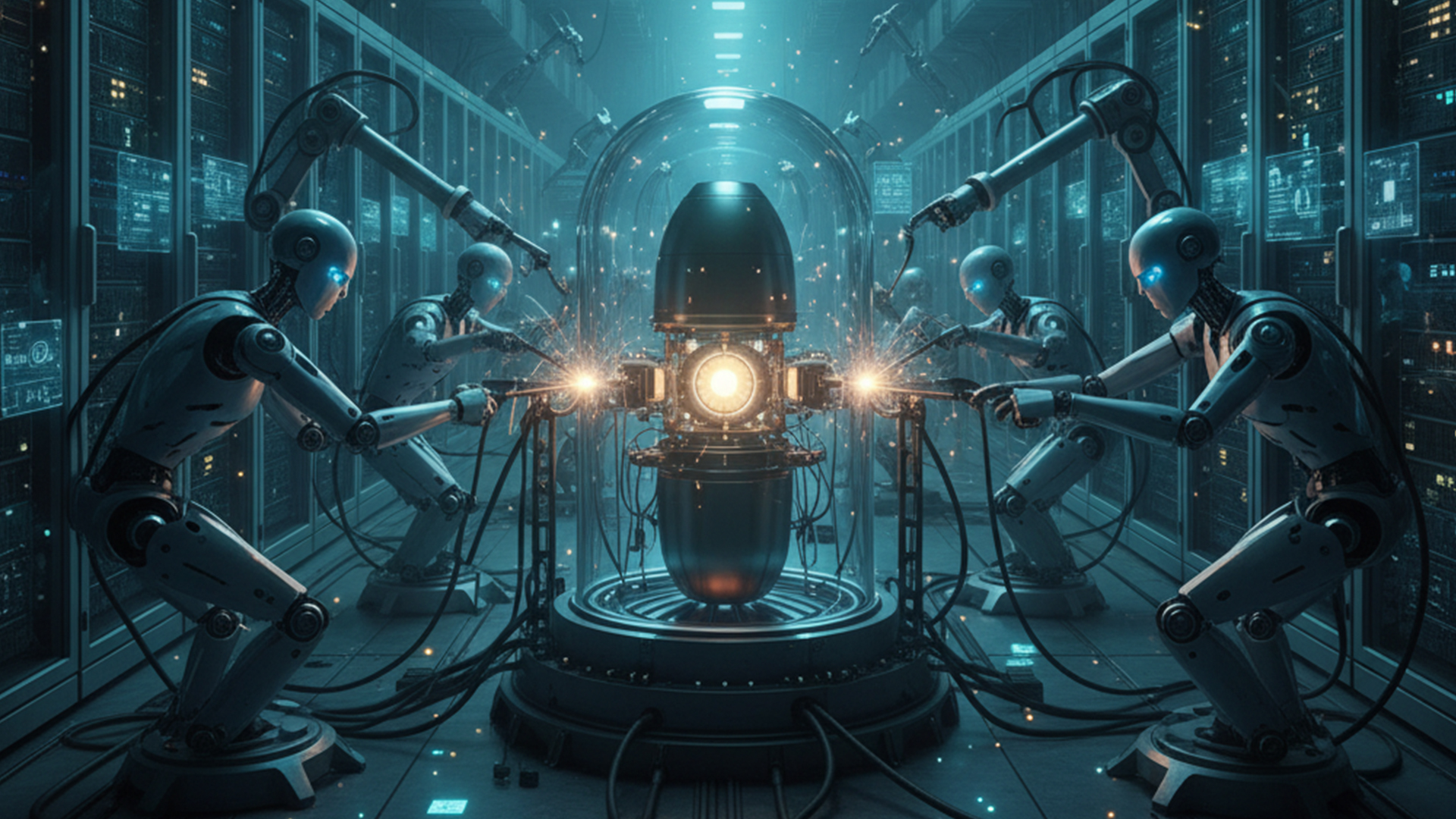 Hinton warned about AI said An ordinary man can make a nuclear bomb