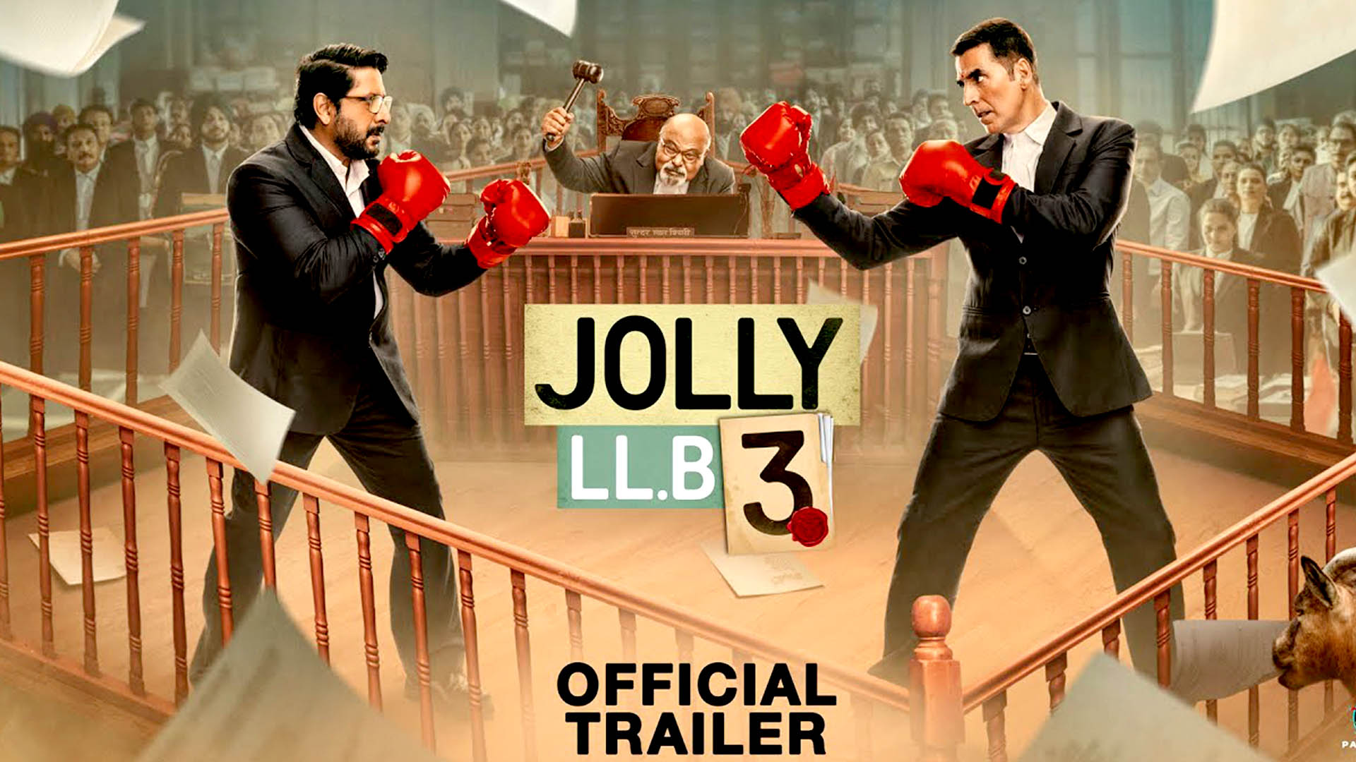 जॉली एलएलबी 3 का ट्रेलर हुआ आउट, दोनों जॉली को आमने सामने देख उड़ जाएंगे आपके होश!