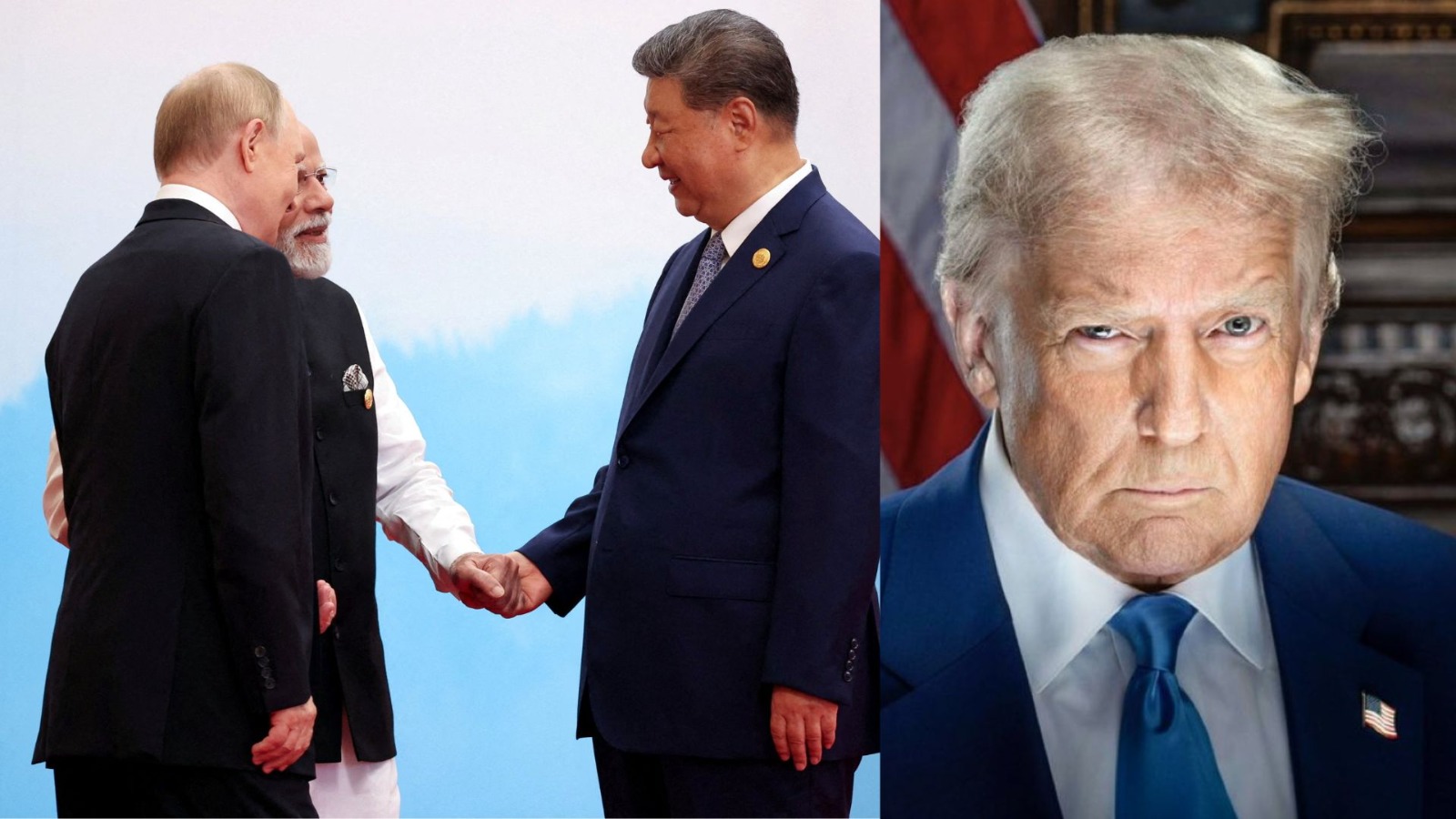 मोदी-पुतिन-जिनपिंग की दोस्ती से ट्रंप का बौखलाहट आया सामने, अमेरिकी उत्पादों पर ज्यादा टैक्स वसूल रहा भारत!