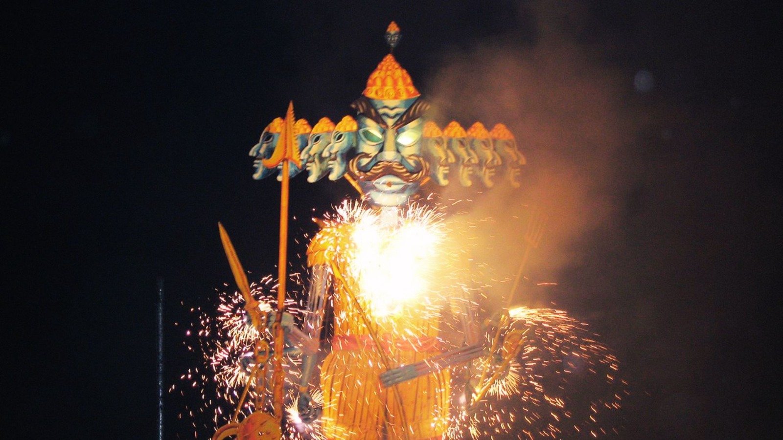 ayodhya 240 feet ravan dahan ban 3 days before dussehra