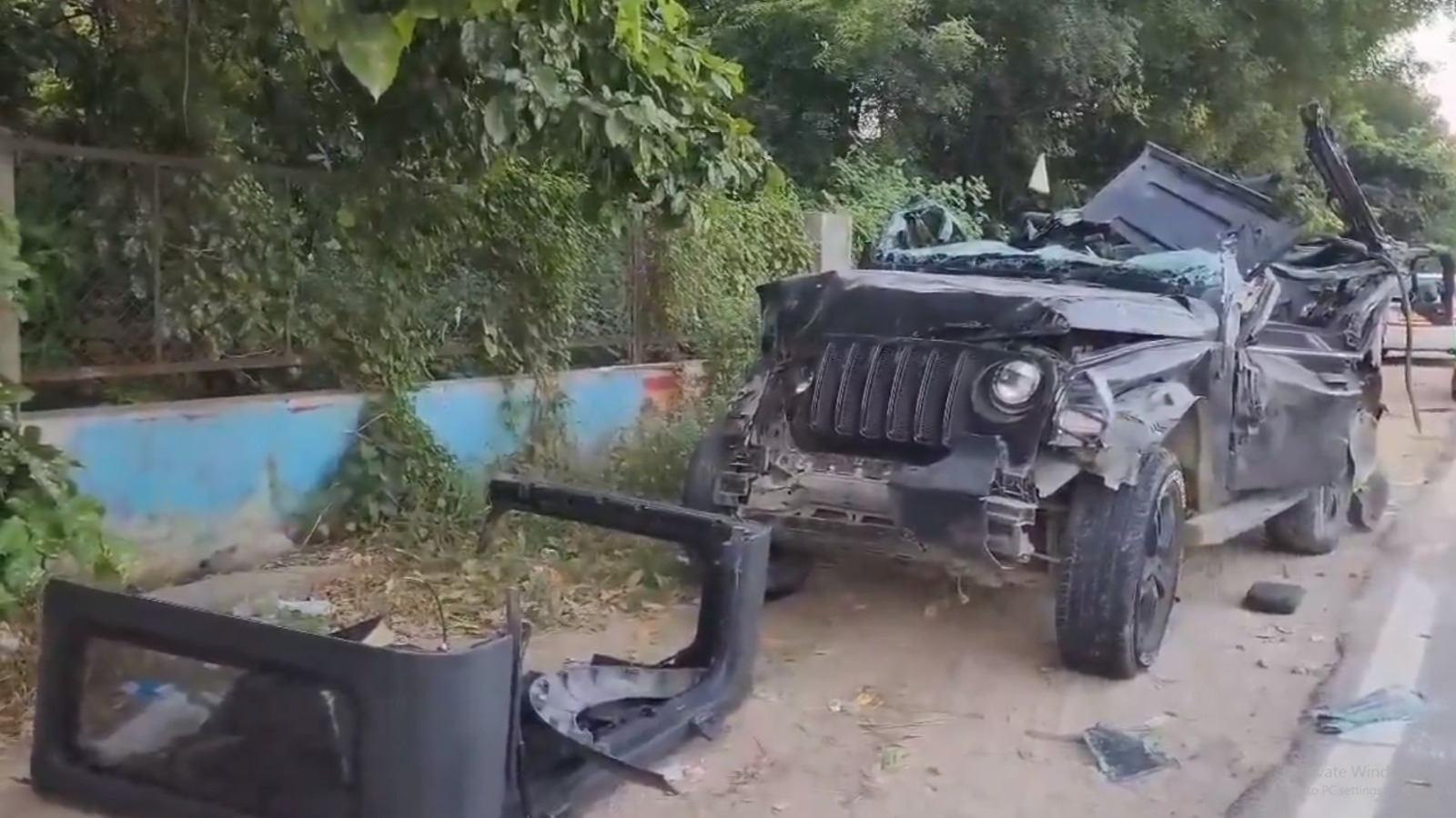 गुरुग्राम में हुआ भीषण सड़क हादसा, तेज रफ्तार थार ने छीनी 5 युवाओं की जिंदगी
