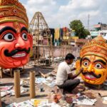 हरियाणा के पंचकूला में 18 लाख के रावण का भव्य दहन, पुतला निर्माता उस्मान मुहम्मद ने बताए खास राज