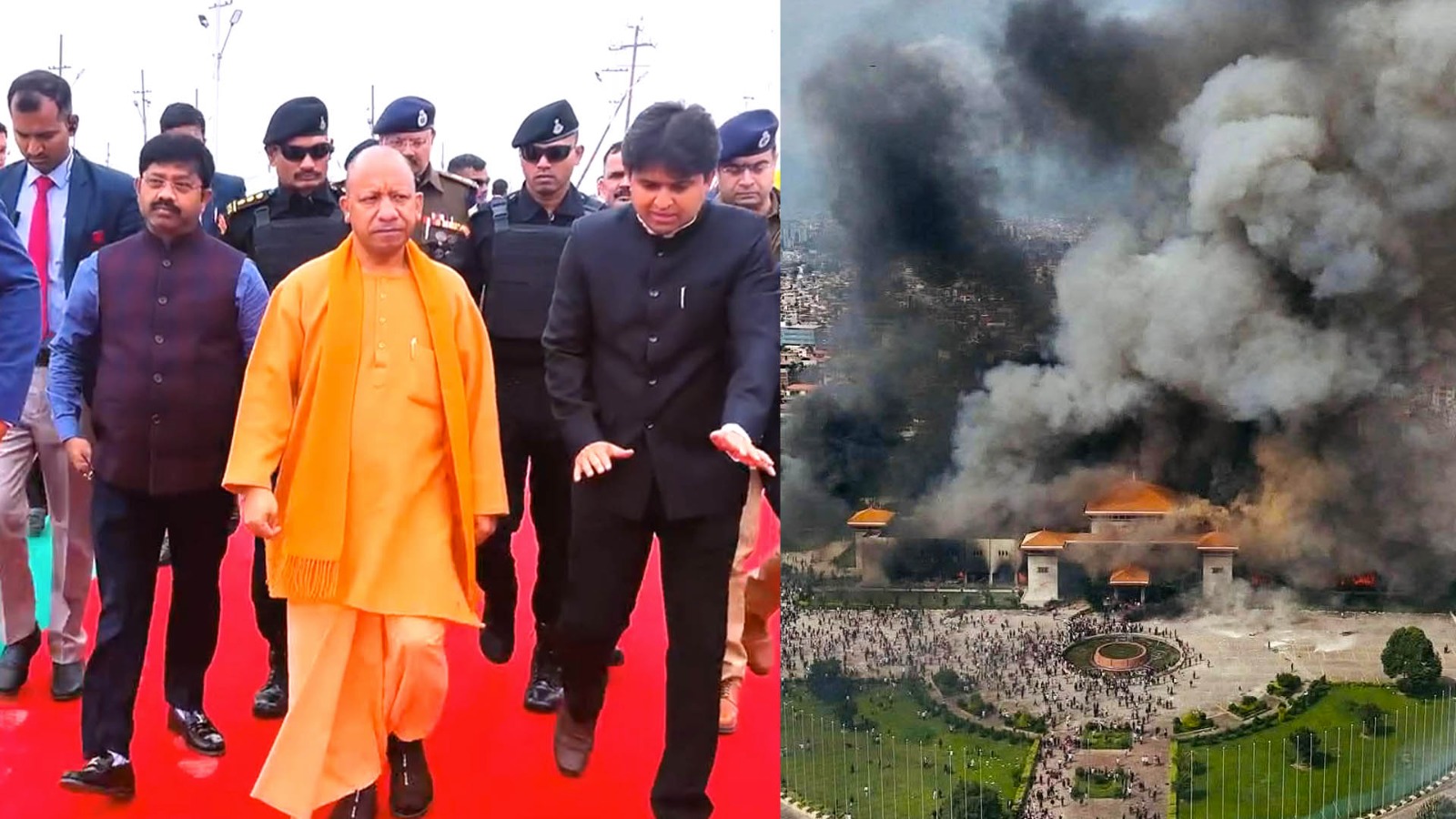 नेपाल में तख्ता पलट से योगी सरकार हुई अलर्ट, यूपी के सात जिलों में हाई अलर्ट घोषित