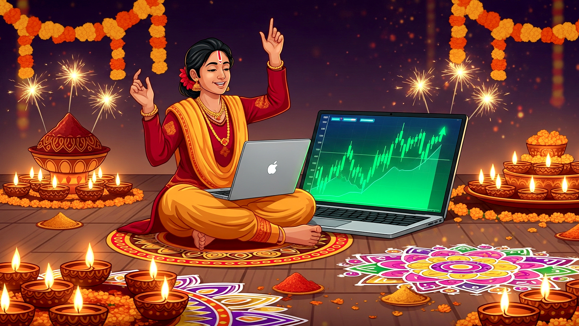 मुहूर्त ट्रेडिंग 2025: दीवाली पर शेयर बाजार में लिखें समृद्धि की कहानी, जानें कब है शुभ मुहूर्त