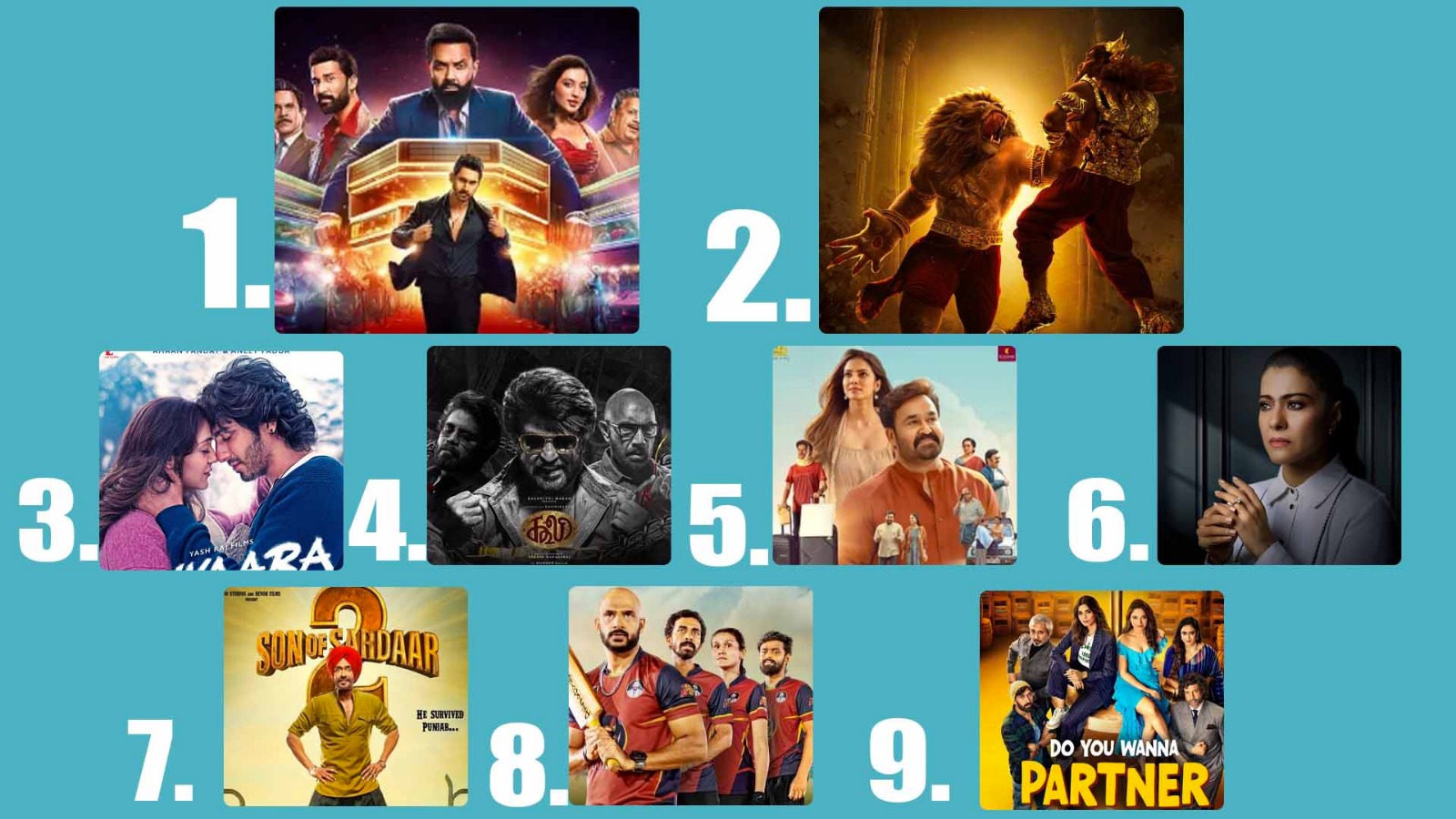 OTT Most Watched: सैयारा को पीछे छोड़ बनी यह फिल्म नंबर वन, देखिए टॉप 9 लिस्ट!