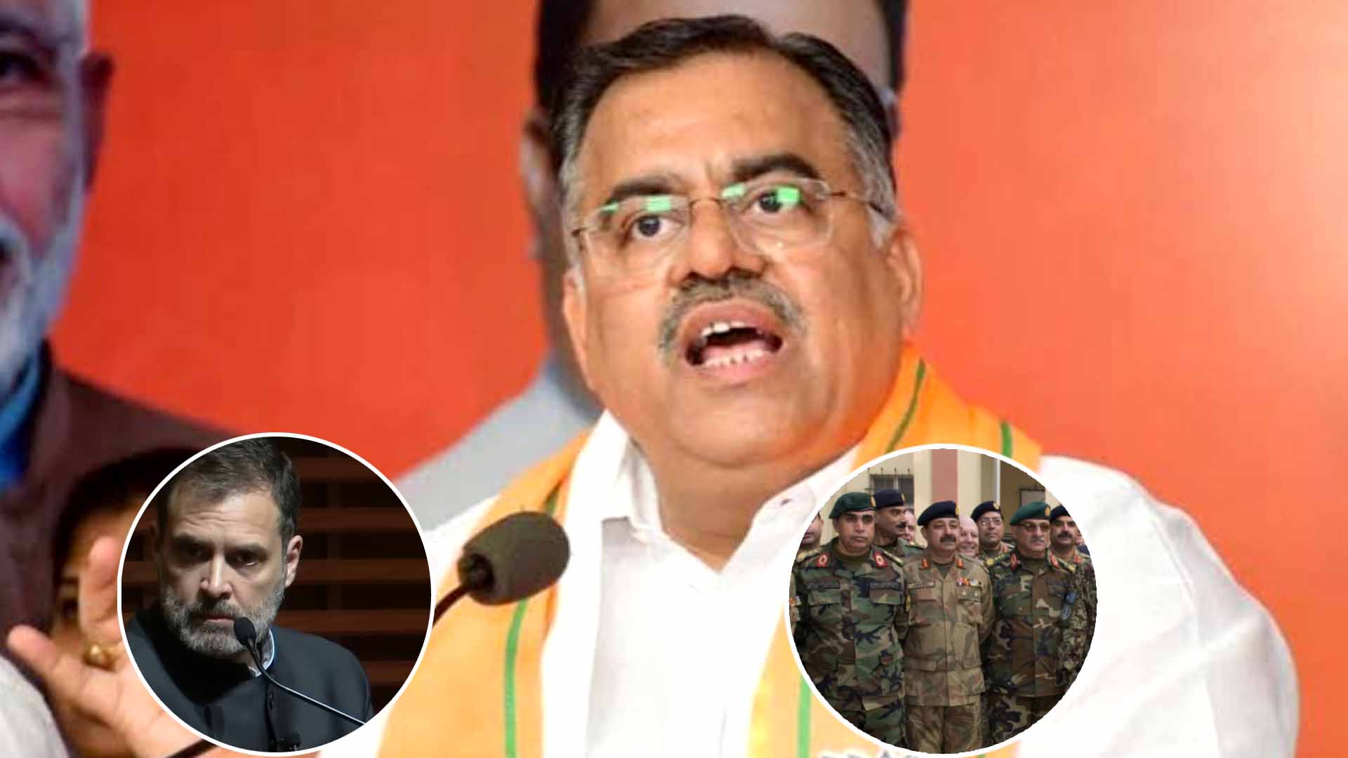 पाकिस्तानी सेना की ताल पर नागिन डांस करती है कांग्रेस, भारत की गरिमा को पहुंचाती है चोट- तरुण चुघ