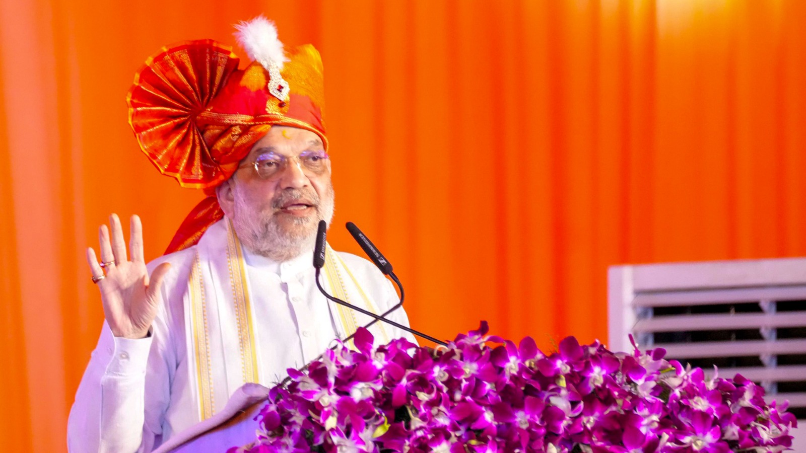 अमित शाह का महाराष्ट्र दौरा, औरंगाबाद का नाम बदलने के फैसले को बताया छत्रपति के अनुयायी, विपक्ष पर साधा निशाना