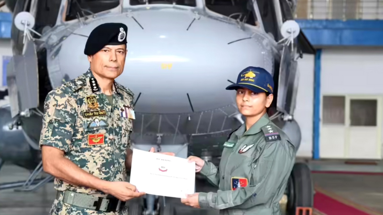 भावना चौधरी ने रचा इतिहास… BSF के एयर विंग को मिली पहली महिला फ्लाइट इंजीनियर