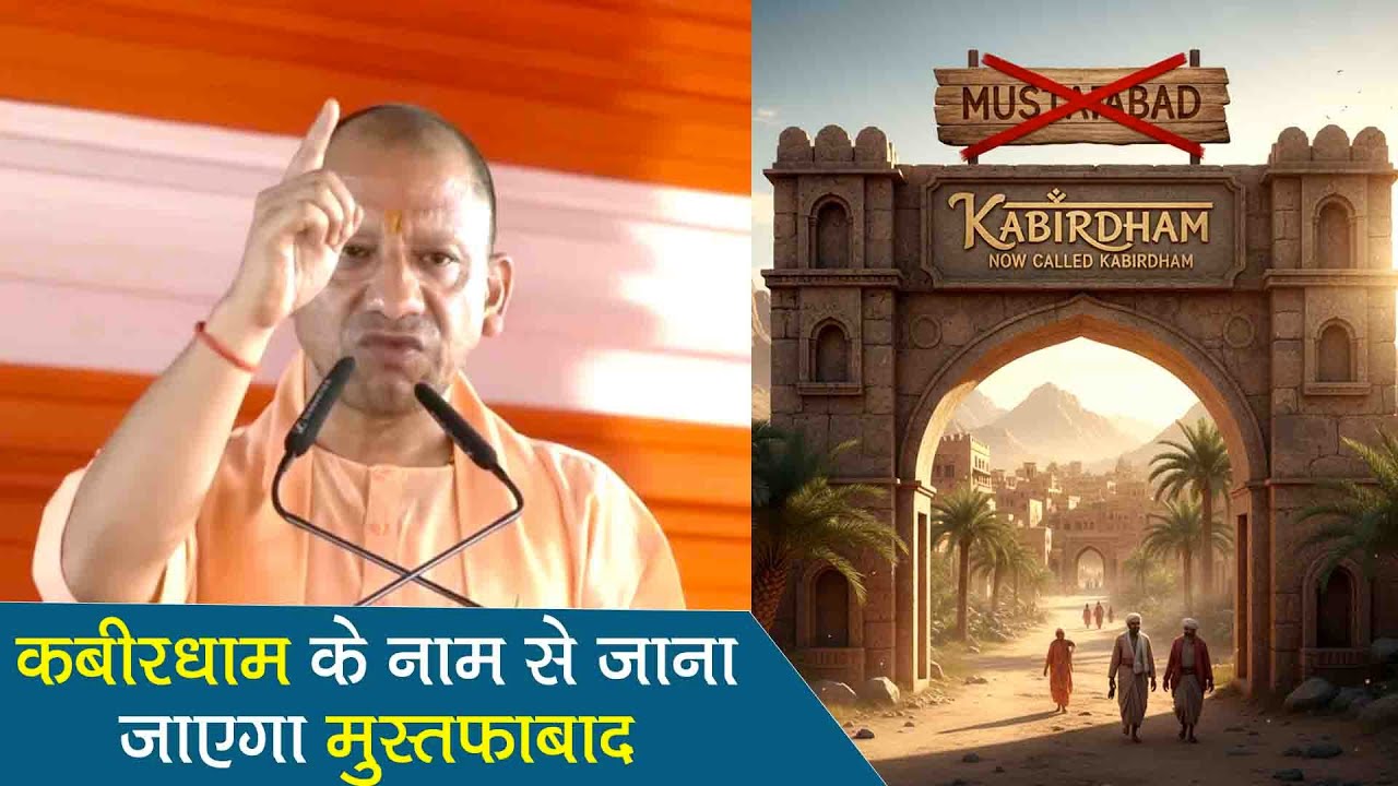 CM योगी का बड़ा ऐलान: लखीमपुर-खीरी का मुस्तफाबाद अब कहलाएगा ‘कबीरधाम’