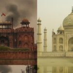 ताजमहल को तो पीला कर दिया, अब लाल किले को काला करने पर तुली है ये हवा