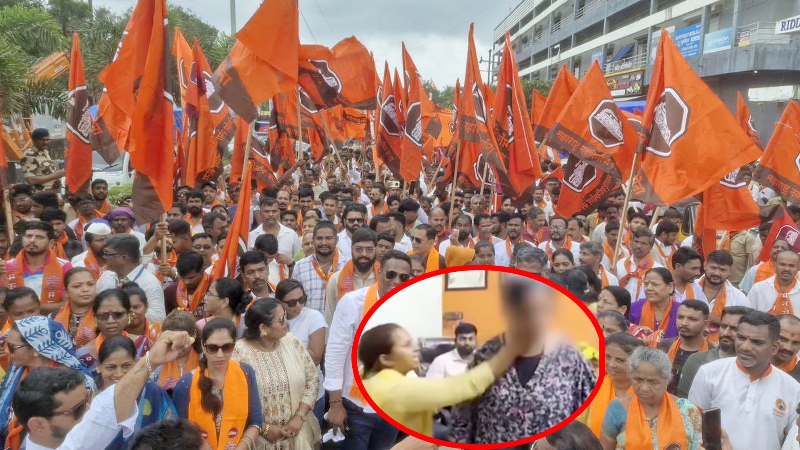 MNS कार्यकर्ता की गुंडागर्दी, महिला को थप्पड़ मारकर, जबरन मंगवाई मांफी, वीडियो हुआ वायरल