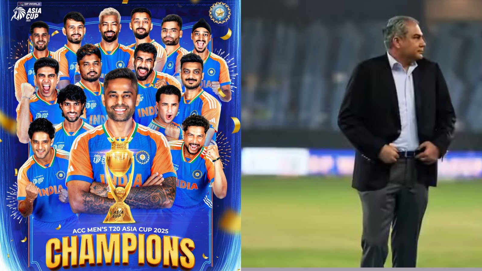 एशिया कप 2025 की ट्रॉफी ले जाने वाले PCB चीफ मोहसिन नकवी बोले, I AM SORRY और टेक दिए घुटने