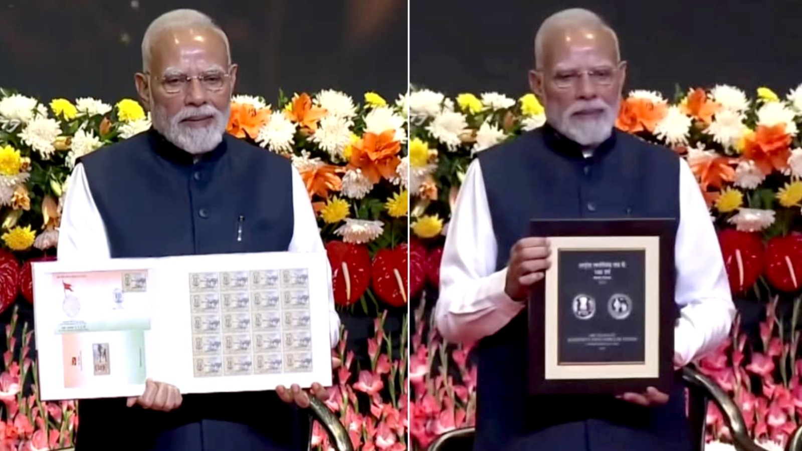 आरएसएस के 100 साल पूरे, पीएम मोदी ने जारी किया स्मारक सिक्का और डाक टिकट