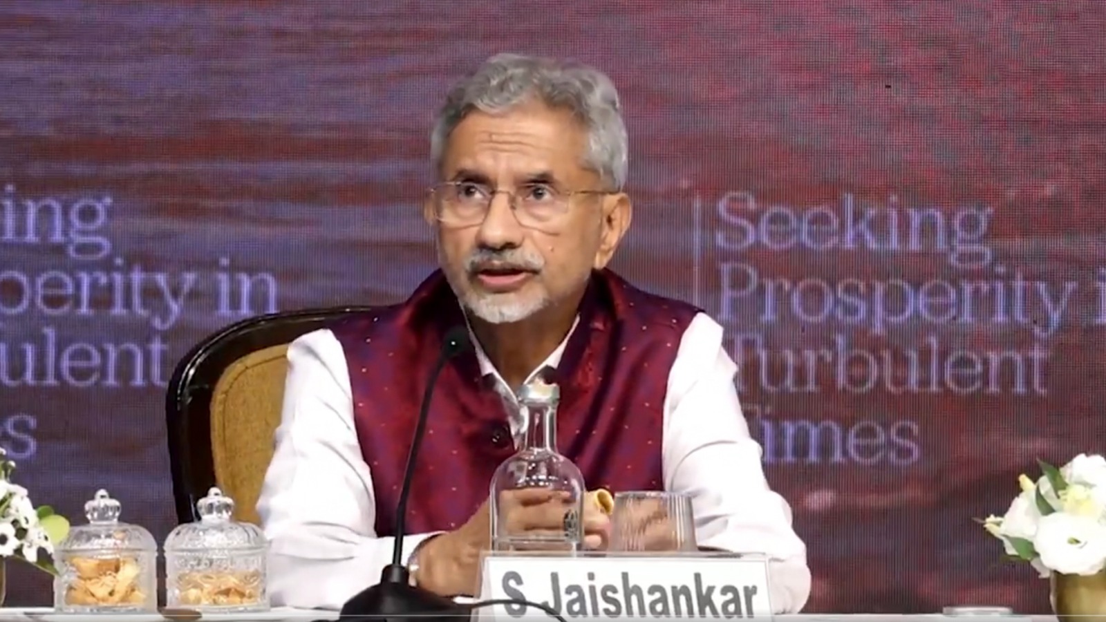 s jaishankar kec 2025 india us disagreement quad essential