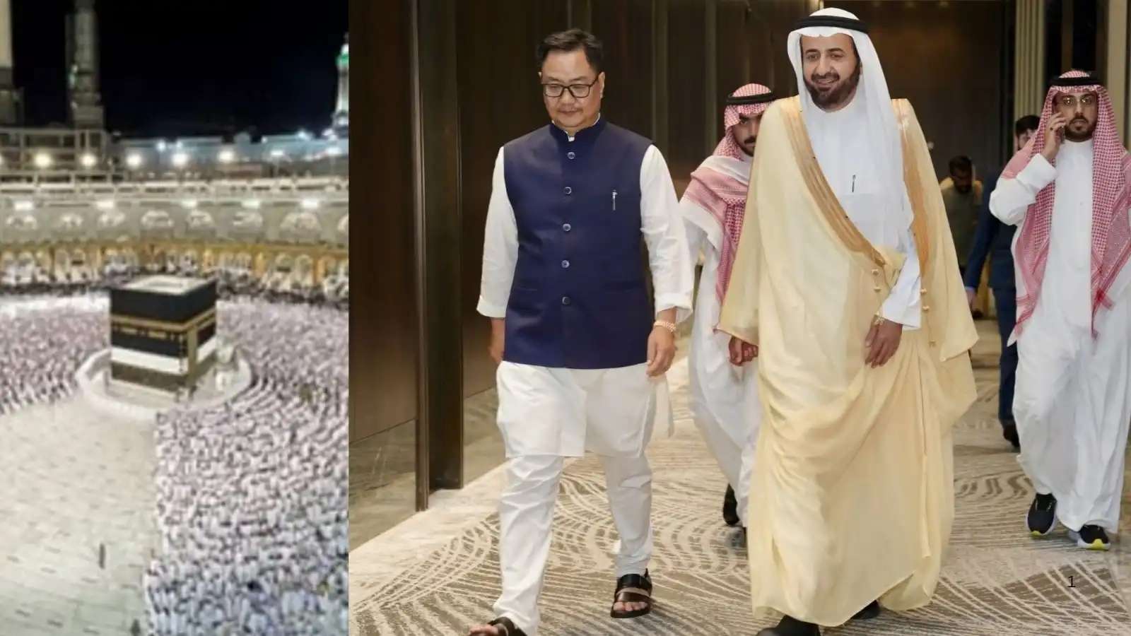 भारत-सऊदी अरब के बीच हुआ धार्मिक समझौता, एक लाख से ज्यादा लोगों को मिलेगा हज कोटा