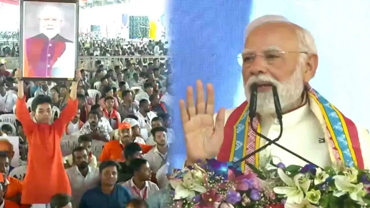 छत्तीसगढ़ में पीएम मोदी का बड़ा बयान… डबल इंजन सरकार में छत्तीसगढ़ नई ऊंचाइयों को छू रहा है