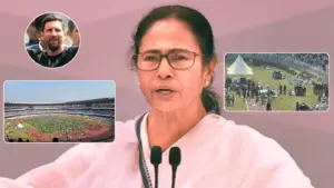 मेसी के प्रोग्राम में फेंस का हंगामा, ऑर्गेनाइजर अरेस्ट, ममता बनर्जी ने मांगी माफ़ी