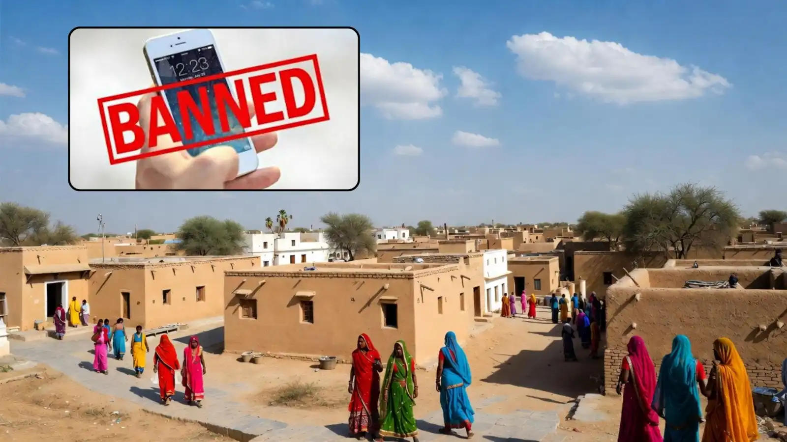 rajasthan panchayat imposes smartphone ban on women across 15 villages in jalore