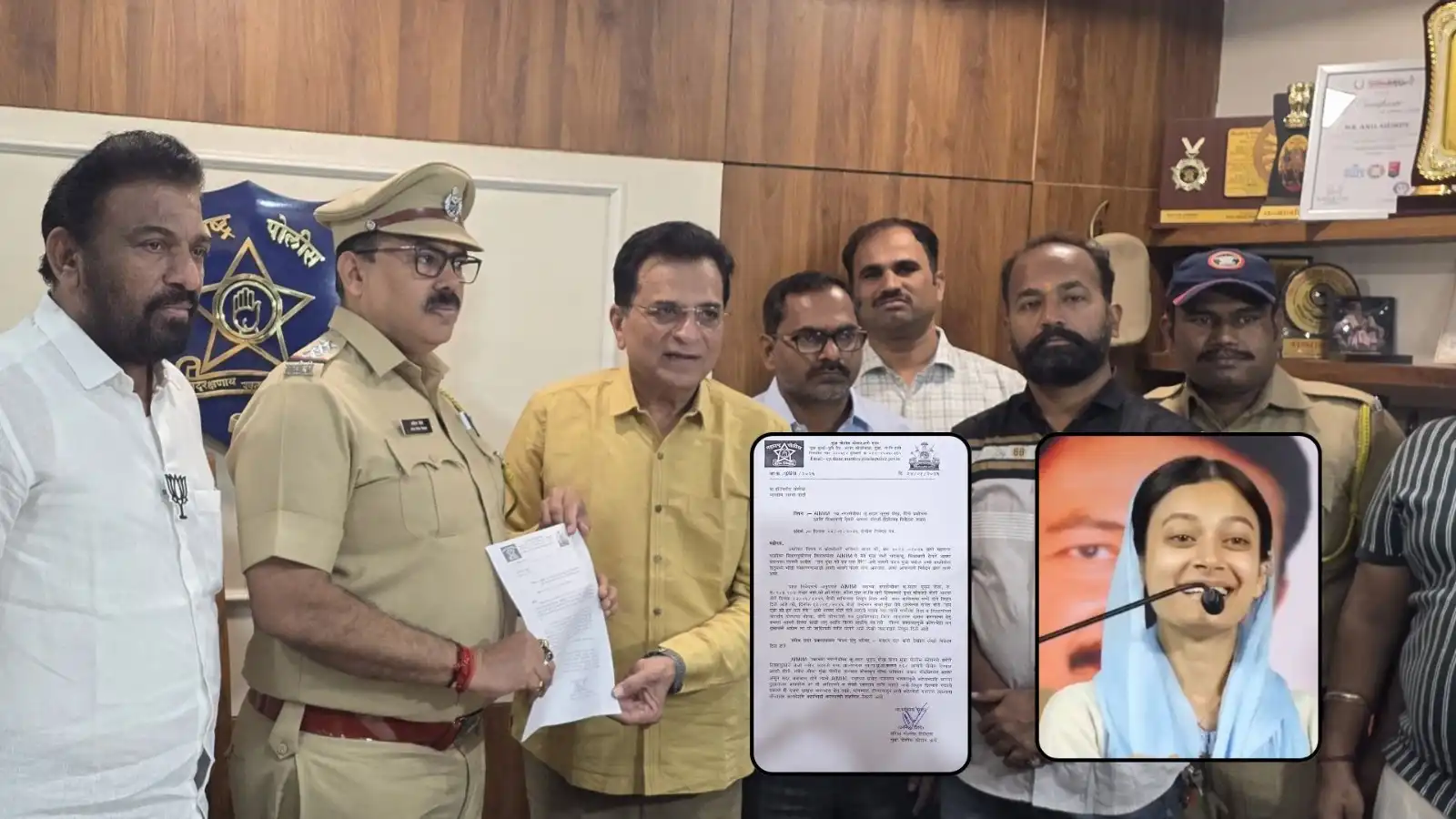 मुंब्रा को ‘हरा’ करने वाली AIMIM पार्षद सहर शेख पहुंचीं पुलिस स्टेशन, लिखित में मांगी माफी
