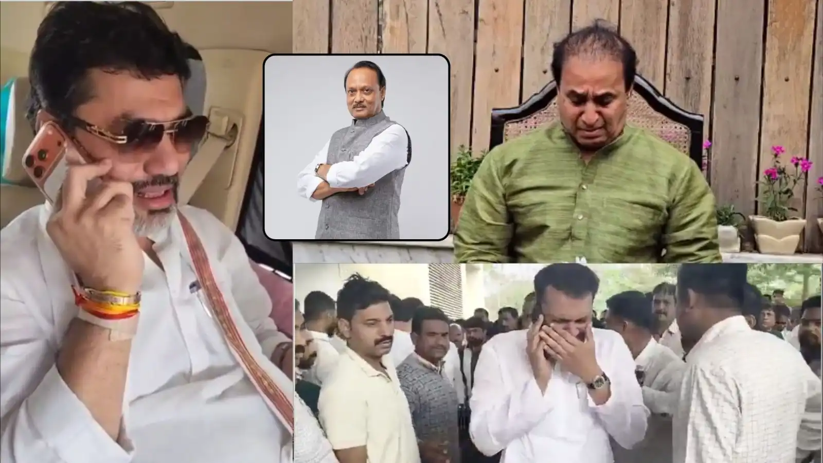 ajit pawar plane crash death family workers mourn maharashtra announces 3 day mourning 1
