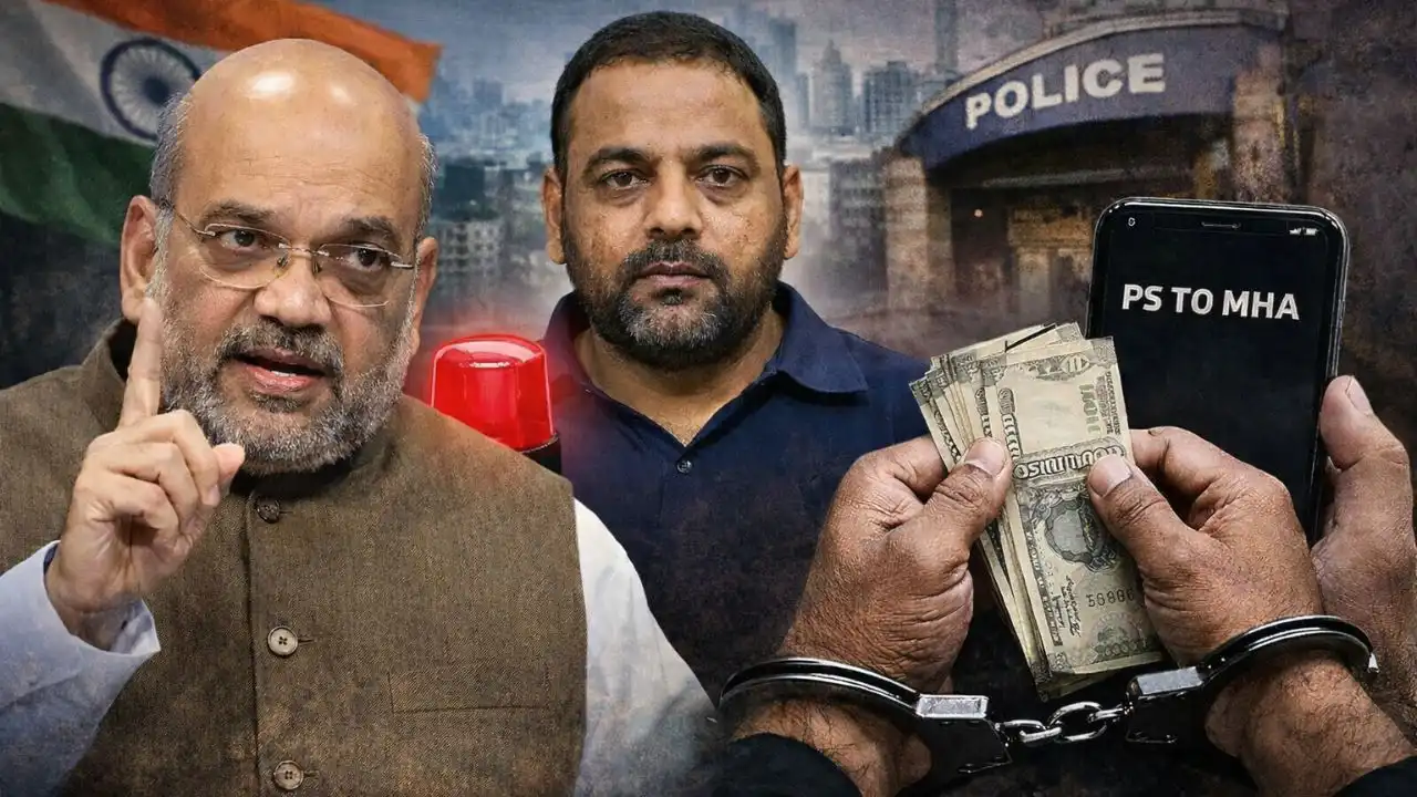 गृहमंत्री अमित शाह का पीए बनकर करता था ठगी, पुलिस ने दबोचा शातिर आरोपी; ऐसे फंसाता था लोगों को जाल में