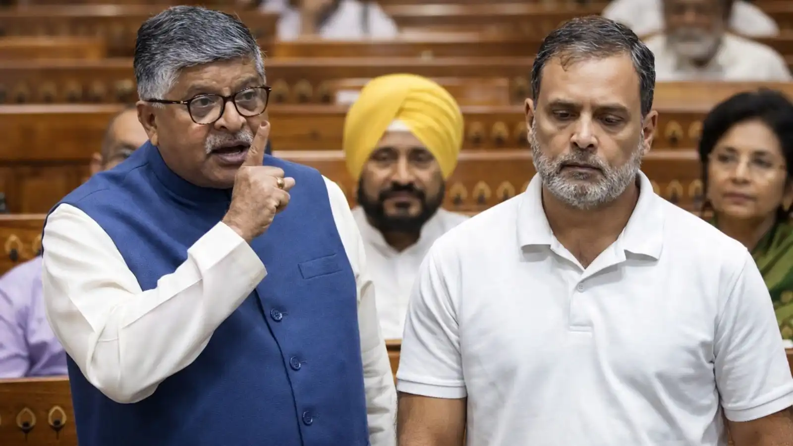 संसद में ओम बिरला के खिलाफ अविश्वास प्रस्ताव पर तीखी बहस, रविशंकर प्रसाद और राहुल गांधी आए आमने-सामने