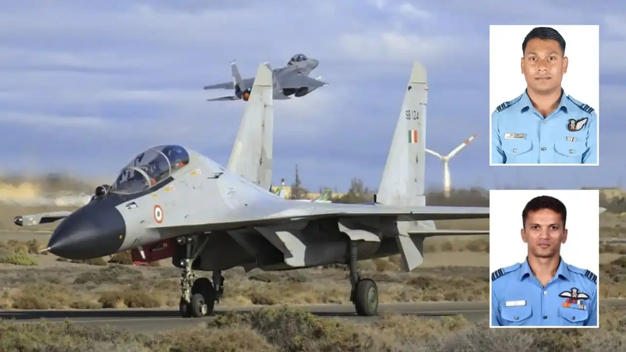 असम में भारतीय लड़ाकू विमान सुखोई Su-30MKI हुआ दुर्घटनाग्रस्त, हादसे में वायुसेन के 2 पायलट हुए शहीद