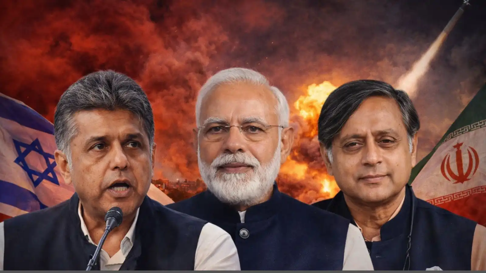 ईरान युद्ध पर कांग्रेस का बदला रुख? थरूर के बाद मनीष तिवारी ने भी मोदी सरकार का किया समर्थन
