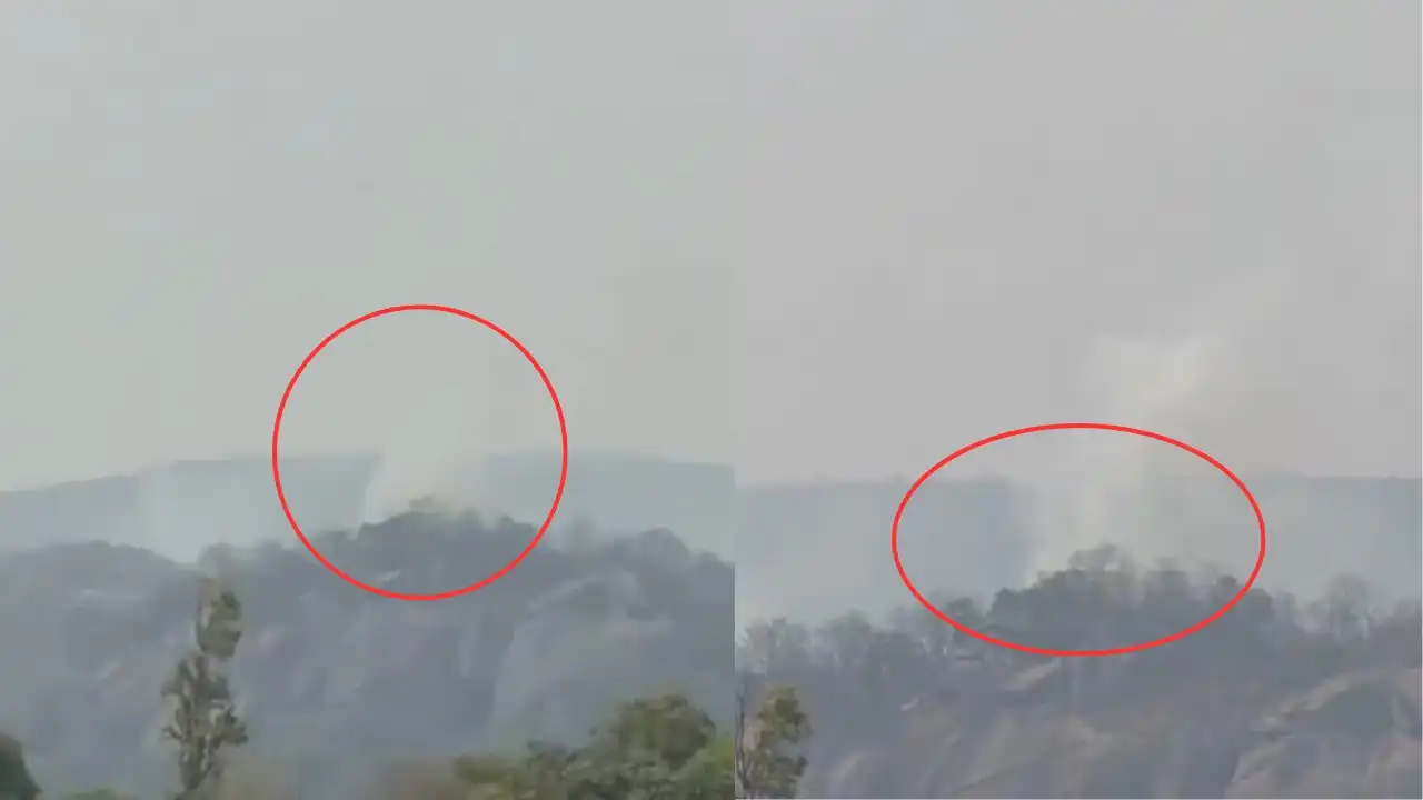 छत्तीसगढ़ के जशपुर में पहाड़ से टकराया चार्टर्ड विमान, हादसे में पायलट और को-पायलट की हुई दर्दनाक मौत