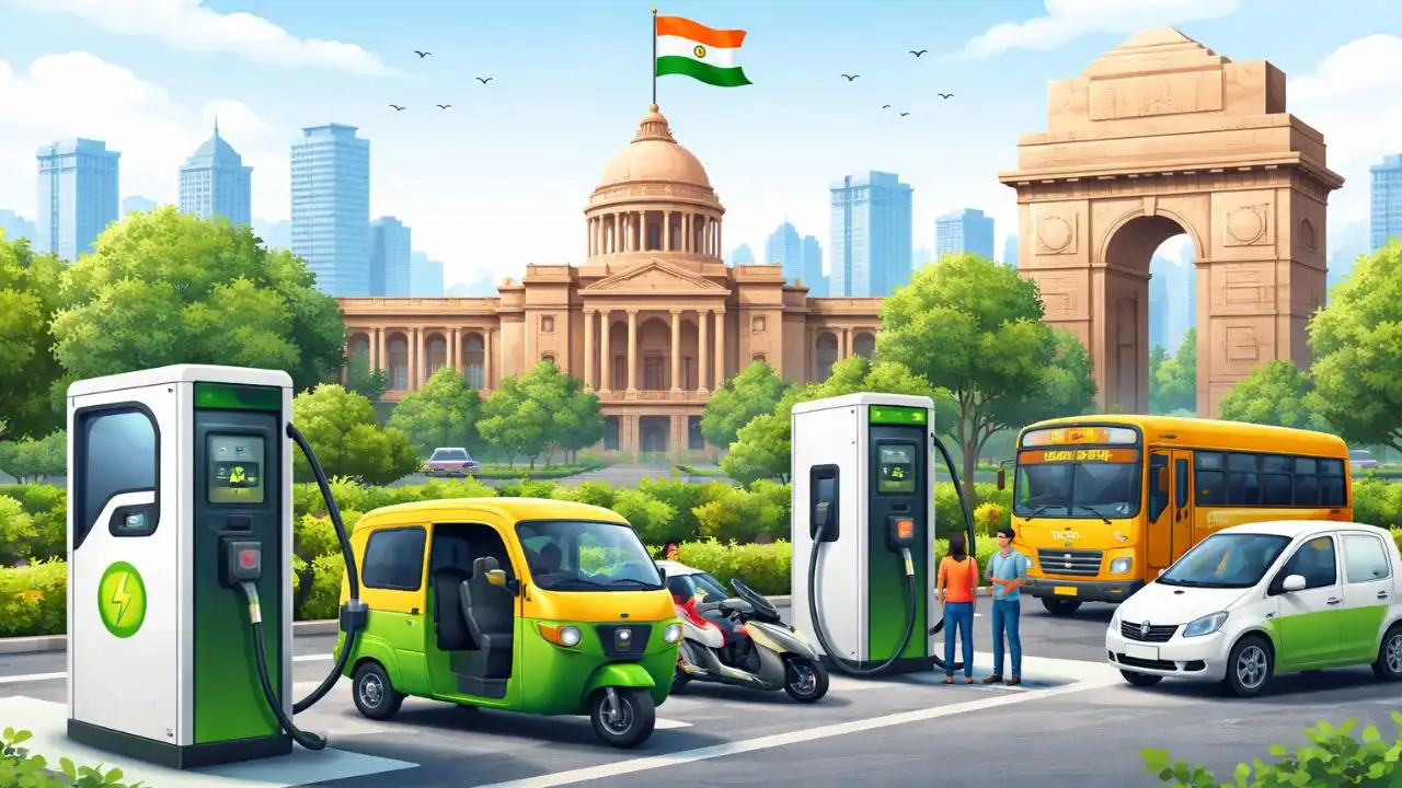 delhi government releases draft ev policy road tax and registration fees waived for electric vehicles