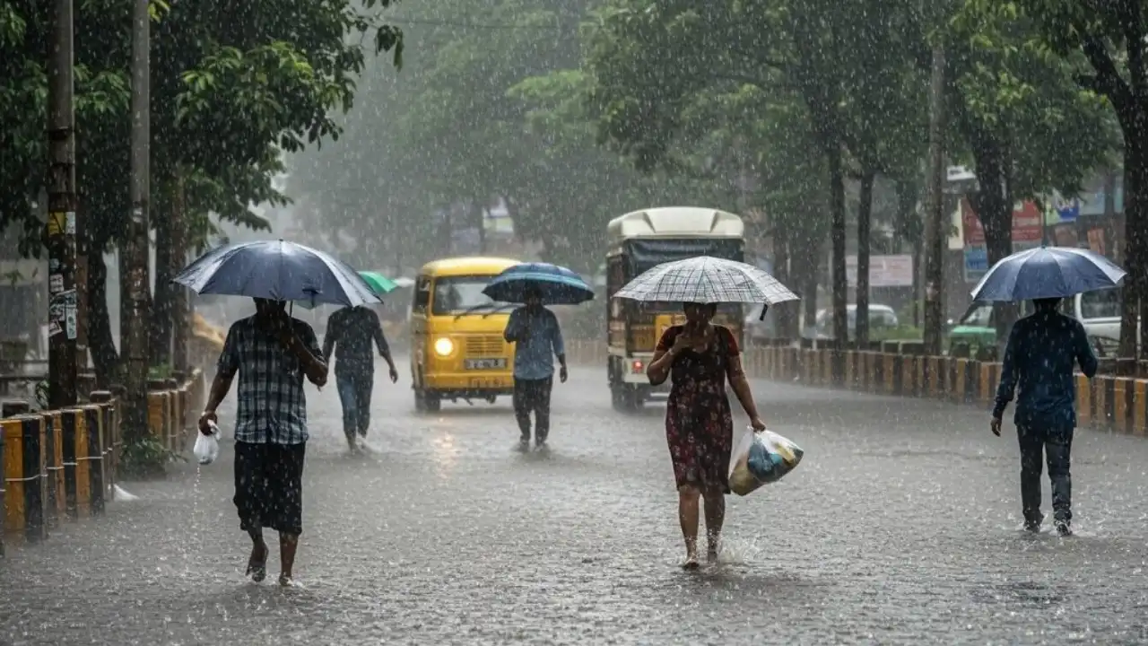 delhi ncr weather update rain thunderstorm imd yellow alert heatwave relief