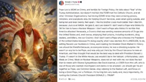 donald trump ai image controversy messiah look social media viral