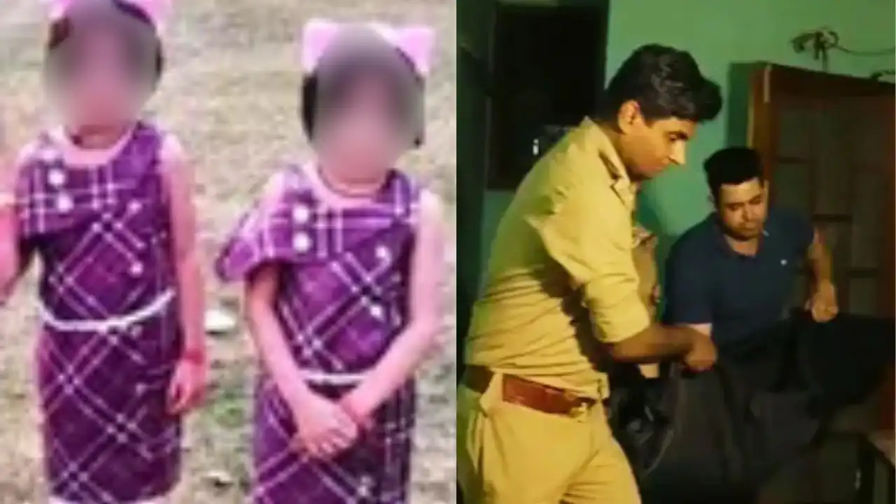कानपुर में दिल दहला देने वाली वारदात! सोती हुई 11 साल की जुड़वां बेटियों का पिता ने काटा गला, घंटों शवों के पास बैठा रहा आरोपी