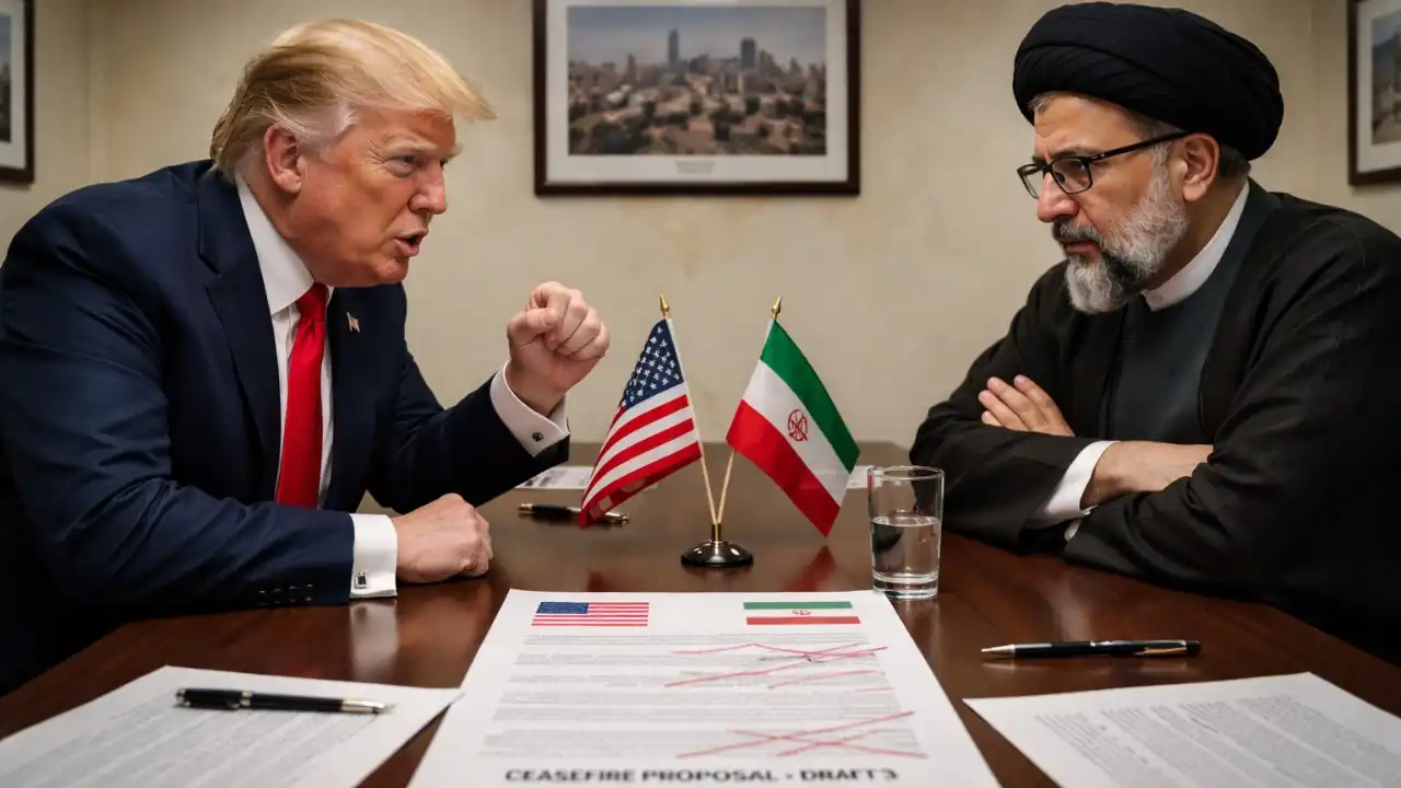 new report suggests a possible 45 day ceasefire between iran and america sparking fresh tensions