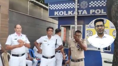 अभिषेक बनर्जी के घर पहुंची कोलकाता पुलिस, अवैध निर्माण नोटिस के बाद मचा हड़कंप
