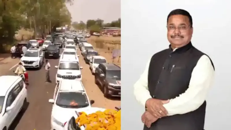 PM मोदी की ईंधन बचत अपील का नहीं पड़ रहा असर, 50 गाड़ियों के काफिले में पदभार ग्रहण करने पहुंचे पाठ्यपुस्तक निगम अध्यक्ष; सोशल मिडिया पर उठा सवाल