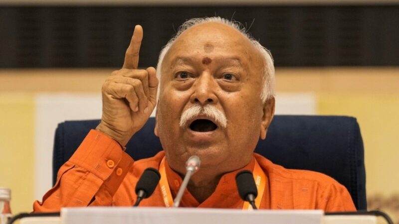 rsss first statement on the cockroach janata party said democracy has ways to resolve issues