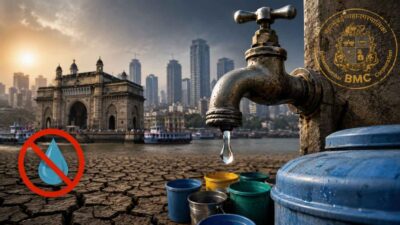 मुंबई पर जल संकट का असर! BMC ने 10% पानी कटौती का किया ऐलान, आज से लागू होगा नियम