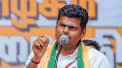 BJP छोड़ने के बाद के.अन्नामलाई ने बनाई अपनी पार्टी, ‘वी द लीडर्स’ को मिला लोगो का साथ