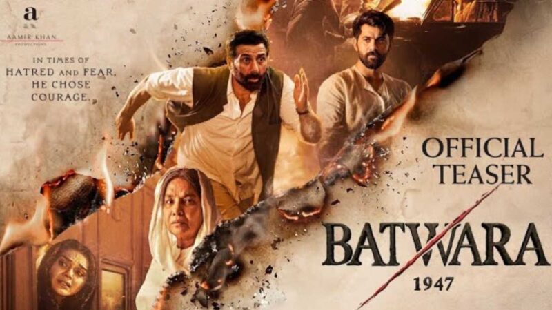 batwara 1947 teaser sunny deol returns as the lion of the border teaser creates a buzz fans reminded of gadar